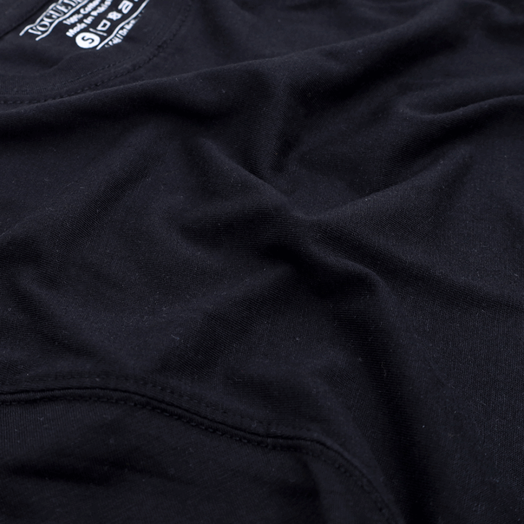Classic Black Color Basic Crew Neck T-Shirt - VOGUE DESIRE