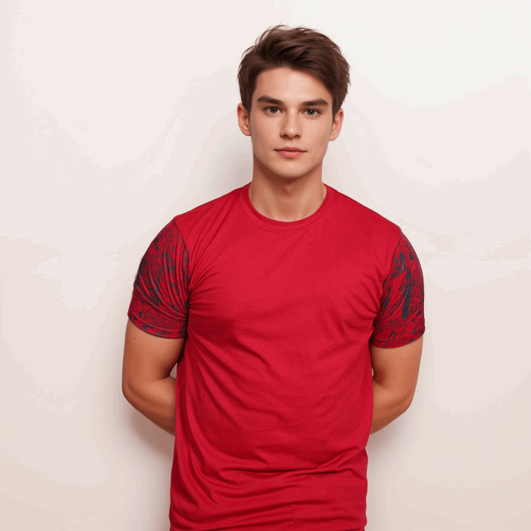 Marvel Characters Maroon Color Crew Neck T-Shirt - VOGUE DESIRE