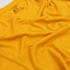 Vibrant Mustard Color Crew Neck T-Shirt - VOGUE DESIRE