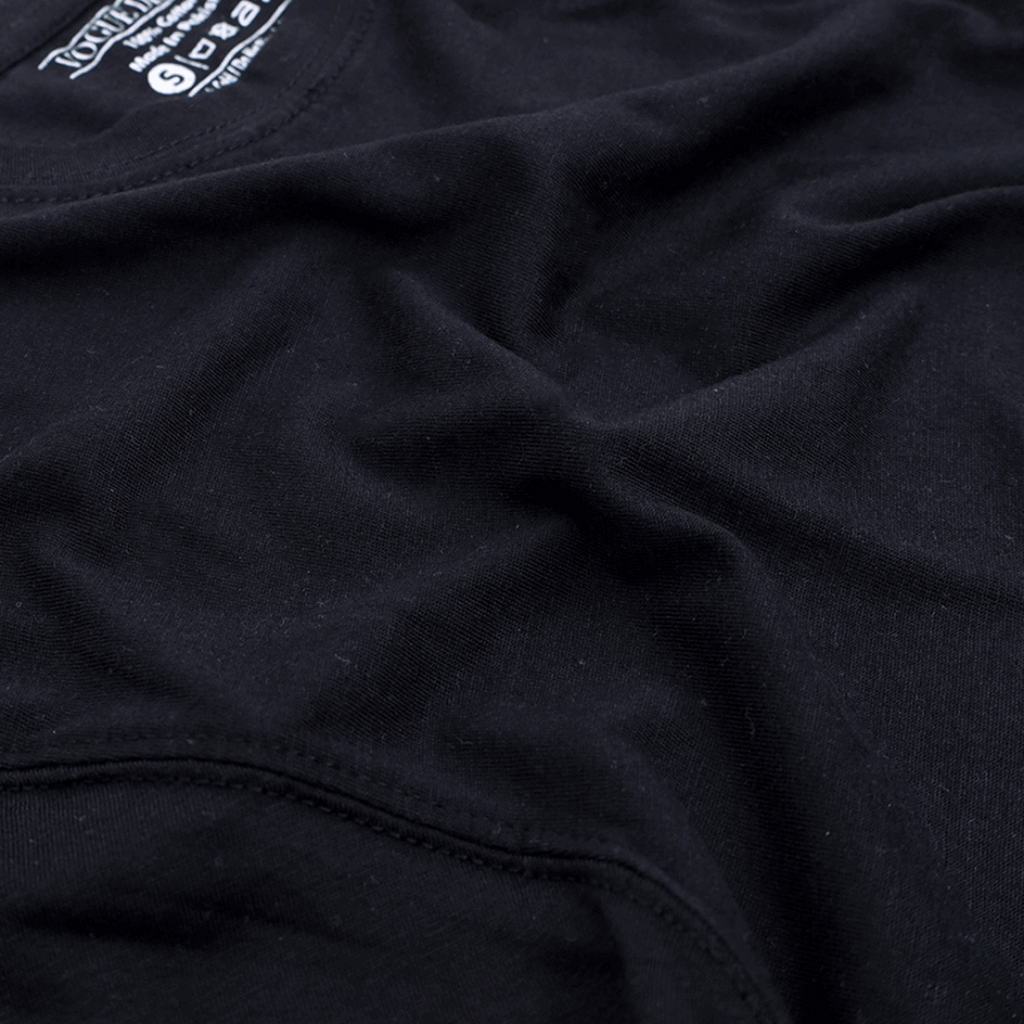 Classic Black Color Basic Crew Neck T-Shirt - VOGUE DESIRE