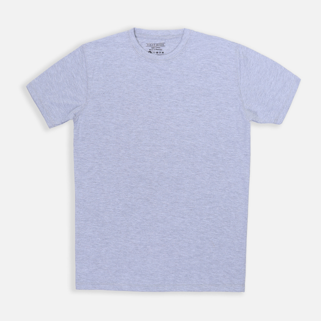 Modern Heather Gray T-Shirt | VOGUE DESIRE