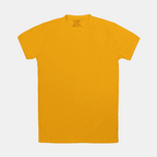 Vibrant Mustard Color Crew Neck T-Shirt - VOGUE DESIRE