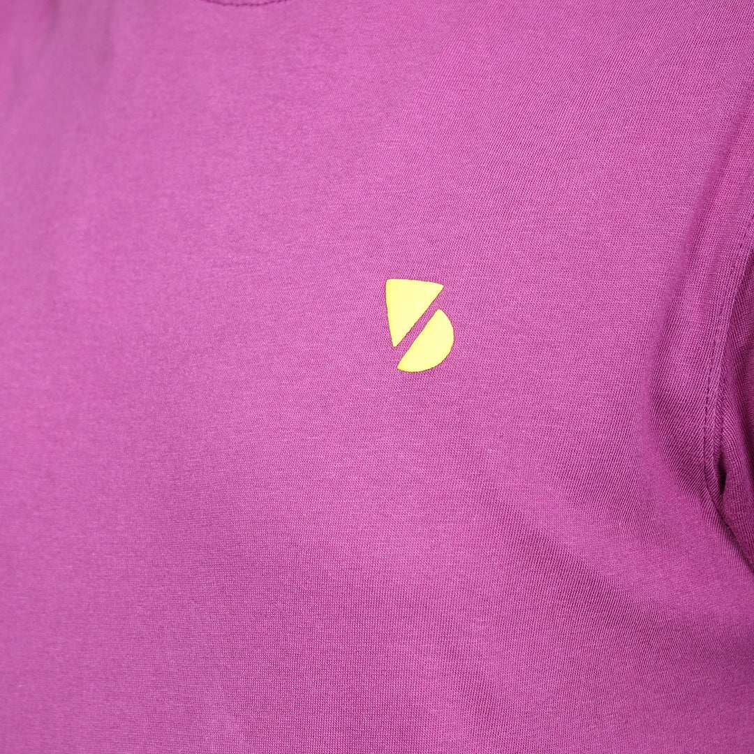 Vogue Desire Branded Purple Color Crew Neck T-Shirt - VOGUE DESIRE