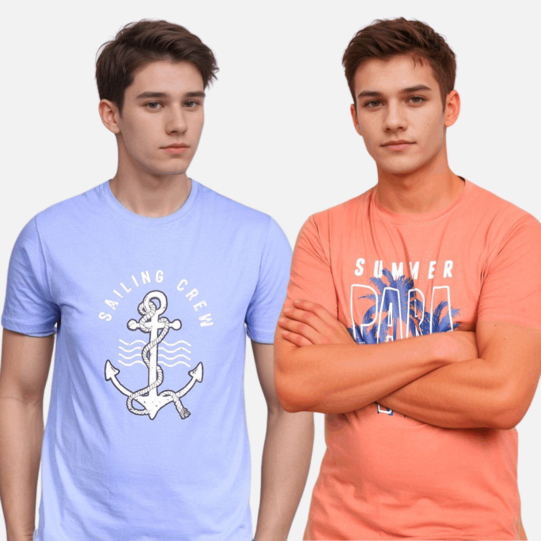 Summer Paradise & Sailing Crew T-Shirt