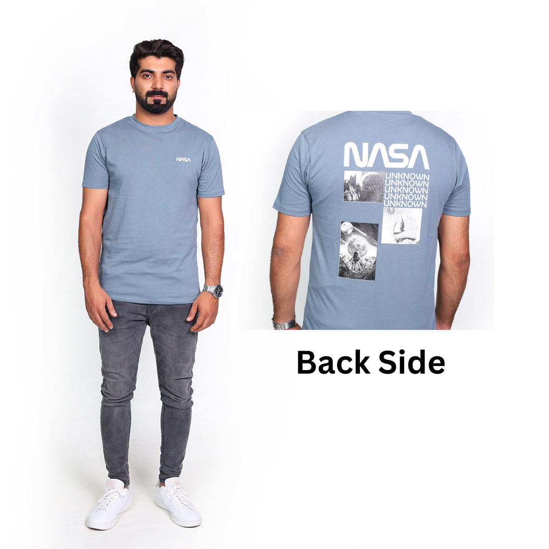 Shark Blue NASA T-Shirt | VOGUE DESIRE