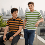 Stripes Duo Pack – Mustard & Green Edition