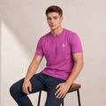 (Japanese Print Backside) Vogue Desire Branded Purple T-Shirt