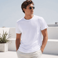 Ultra-Light Slub Tee — White - VOGUE DESIRE