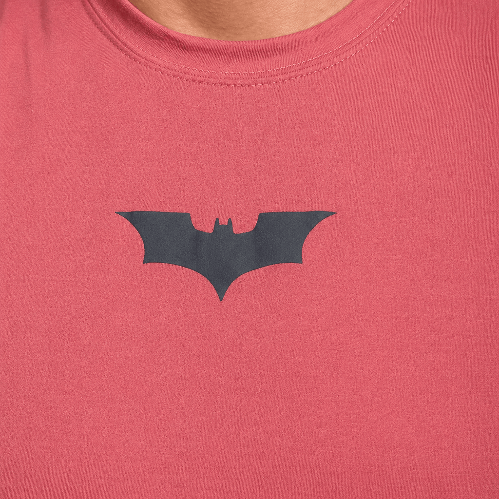 Batman Graphic Tee — Coral