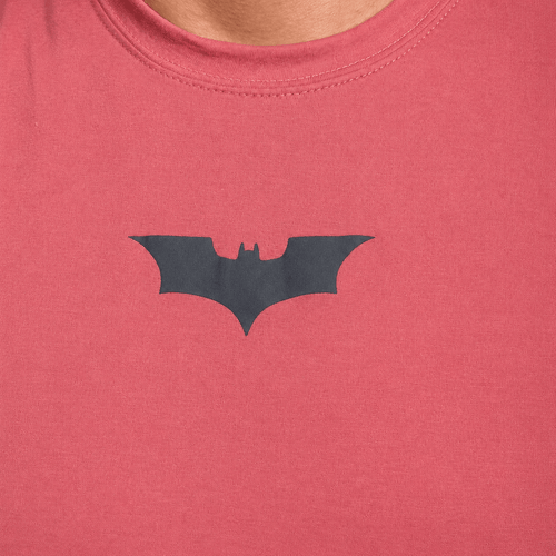 Batman Graphic Tee — Coral