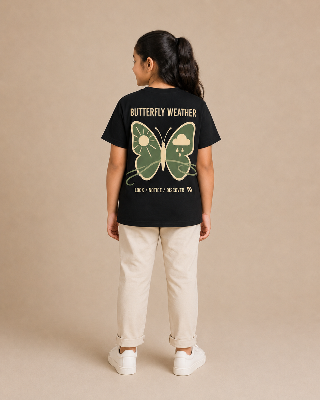 Butterfly Weather Kids T-Shirt