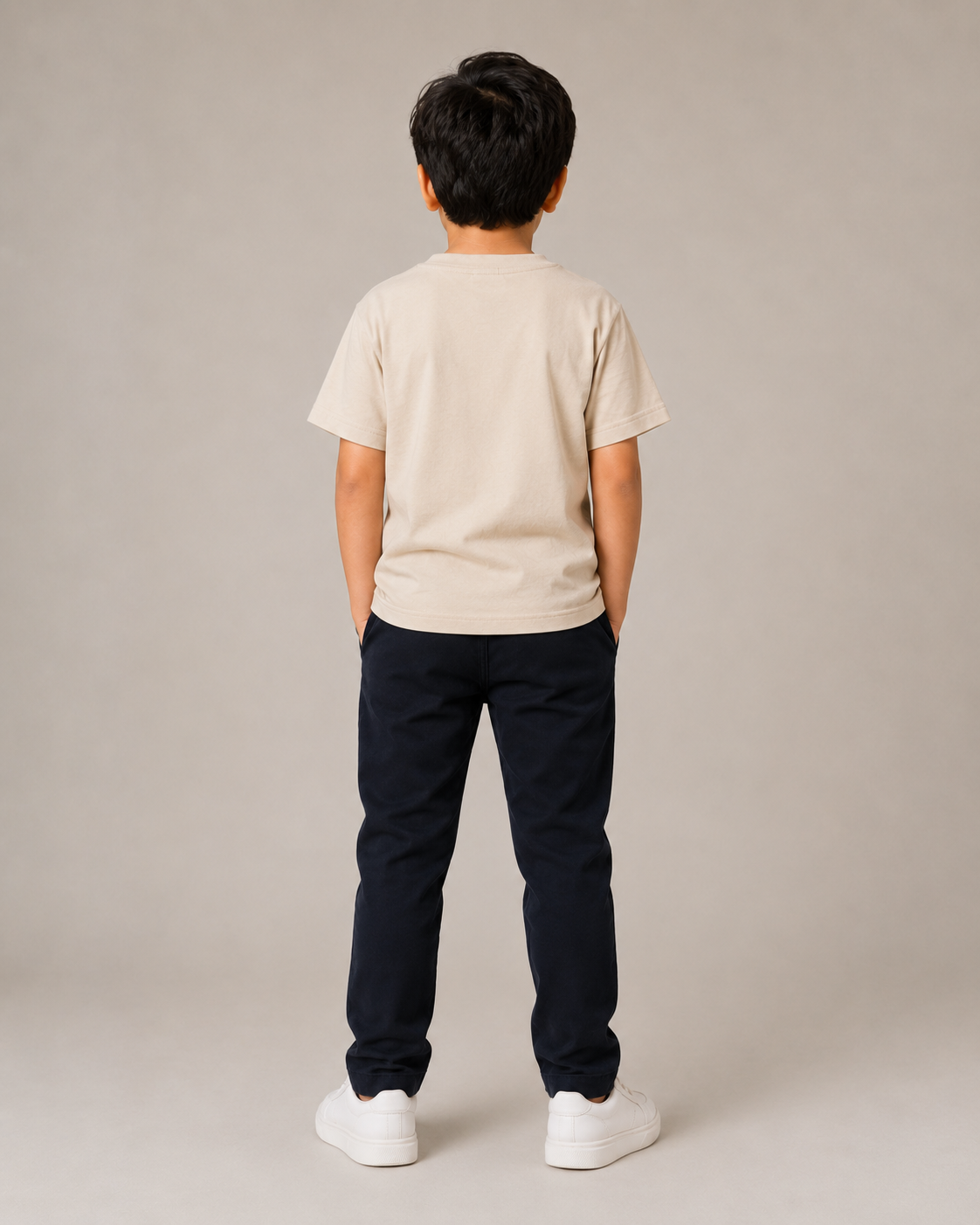 Cloud Shift Kids T-Shirt – Beige