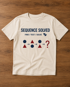 Sequence Solved Kids T-Shirt – Off-White