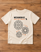 Mechanism 02 Kids T-Shirt – Off-White
