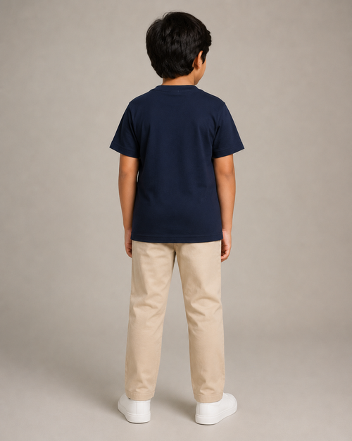 Ancient Track Kids T-Shirt – Navy