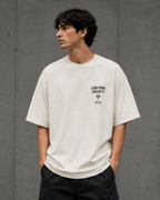 Low Ping Society Drop-Shoulder Graphic T-Shirt – Off-White