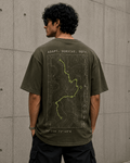 Wild Uprising Drop-Shoulder Graphic T-Shirt – Washed Olive