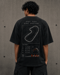 Speed Vector Drop-Shoulder Graphic T-Shirt – Washed Black