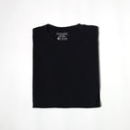 Classic Black Color Basic Crew Neck T-Shirt - VOGUE DESIRE