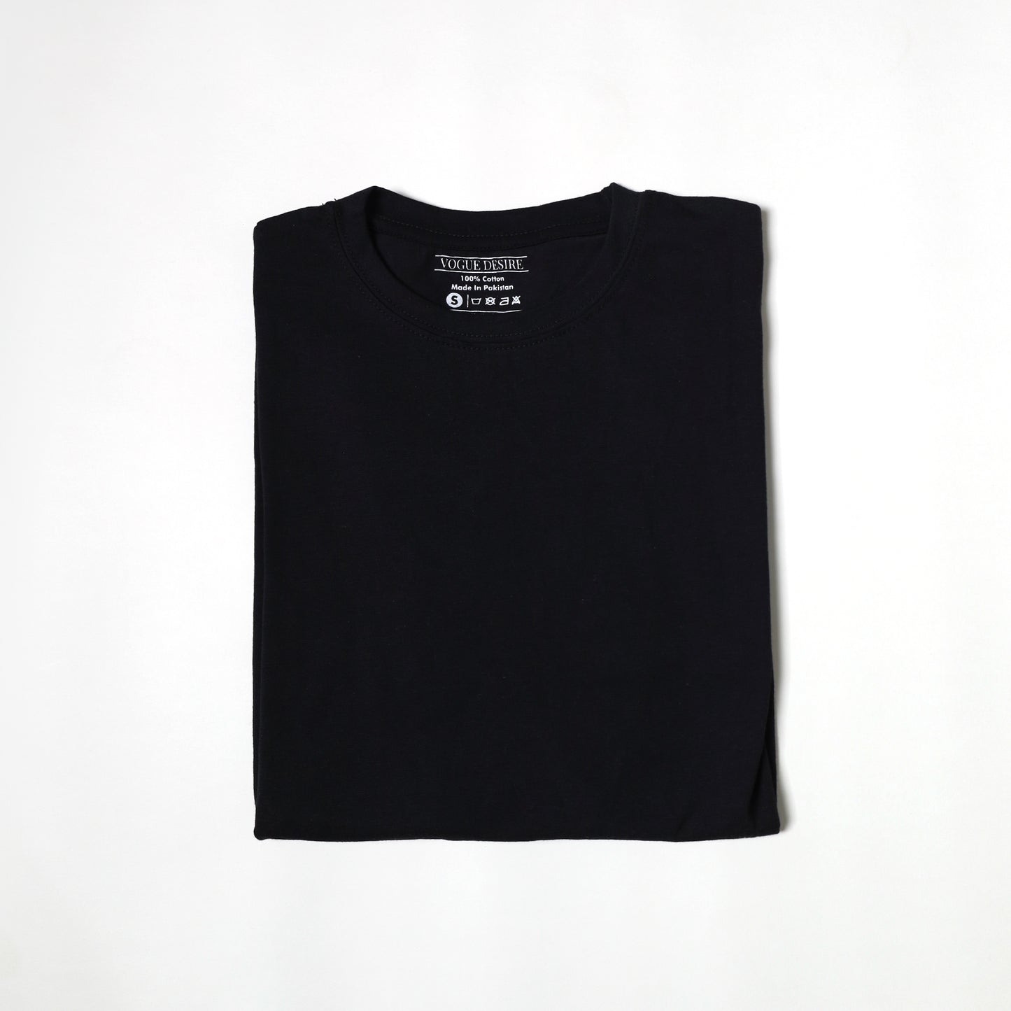 Timeless Duo: Black and Sea Blue T-Shirt Pack | VOGUE DESIRE