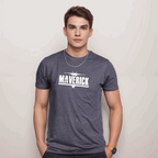 Maverick - Top Gun Charcoal Color Crew Neck T-Shirt - VOGUE DESIRE