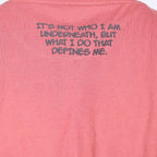 Batman Coral Color Crew Neck T-Shirt - VOGUE DESIRE