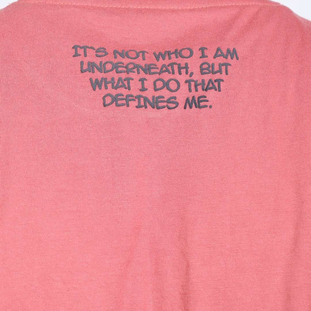 Batman Coral Color Crew Neck T-Shirt - VOGUE DESIRE