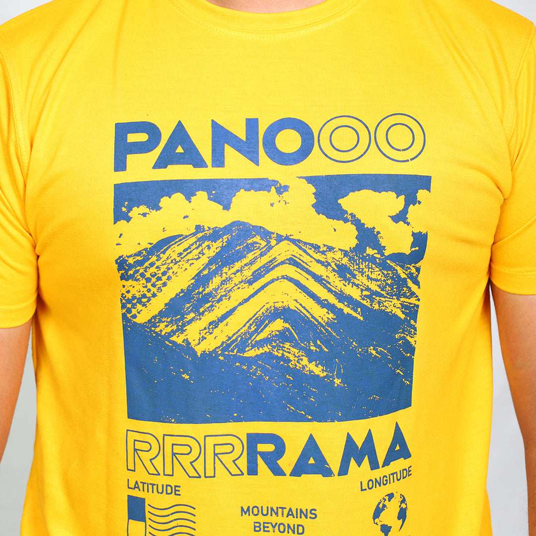 Panorama Mountain & Star Wars Crew Neck T-Shirt - VOGUE DESIRE