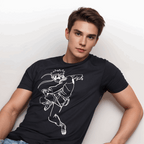 Naruto Ninja Black Color Crew Neck T-Shirt - VOGUE DESIRE