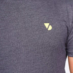 Vogue Desire Branded Charcoal Color Crew Neck T-Shirt - VOGUE DESIRE