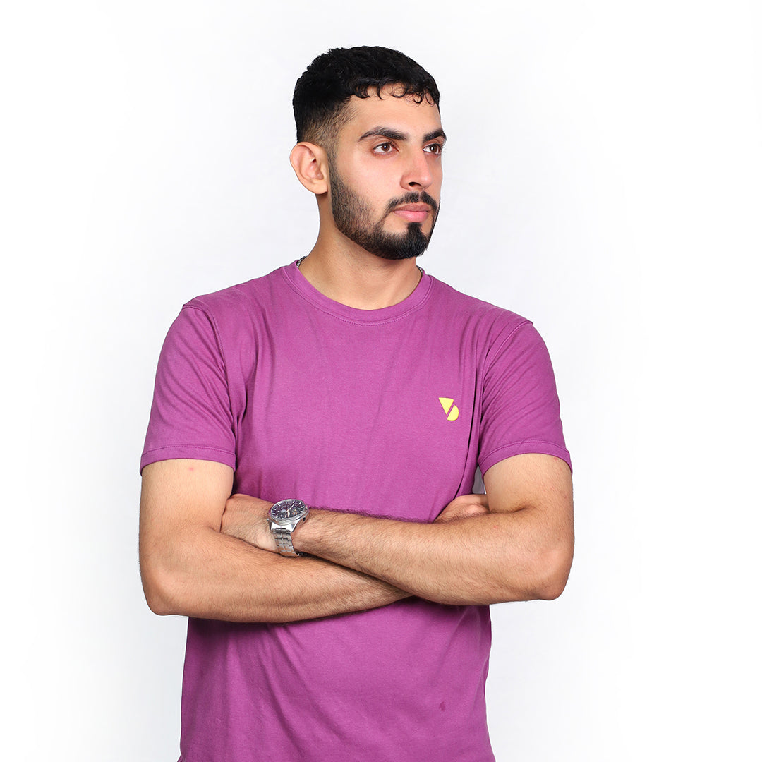 Vogue Desire Branded Purple T-Shirt | VOGUE DESIRE